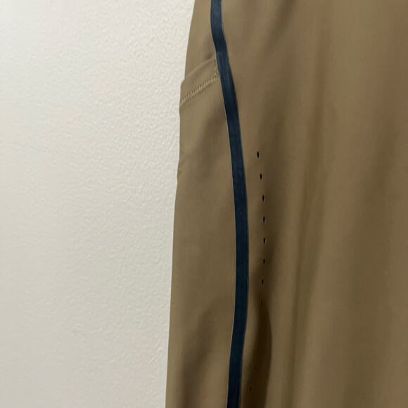 Athleta Interval Stash Laser Cut 7/8 Tights XS Tan Sculpt High Rise Leggings - Picture 8 of 9